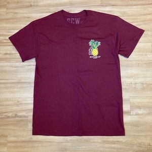 SCW California Pineapple Shirt Size Medium